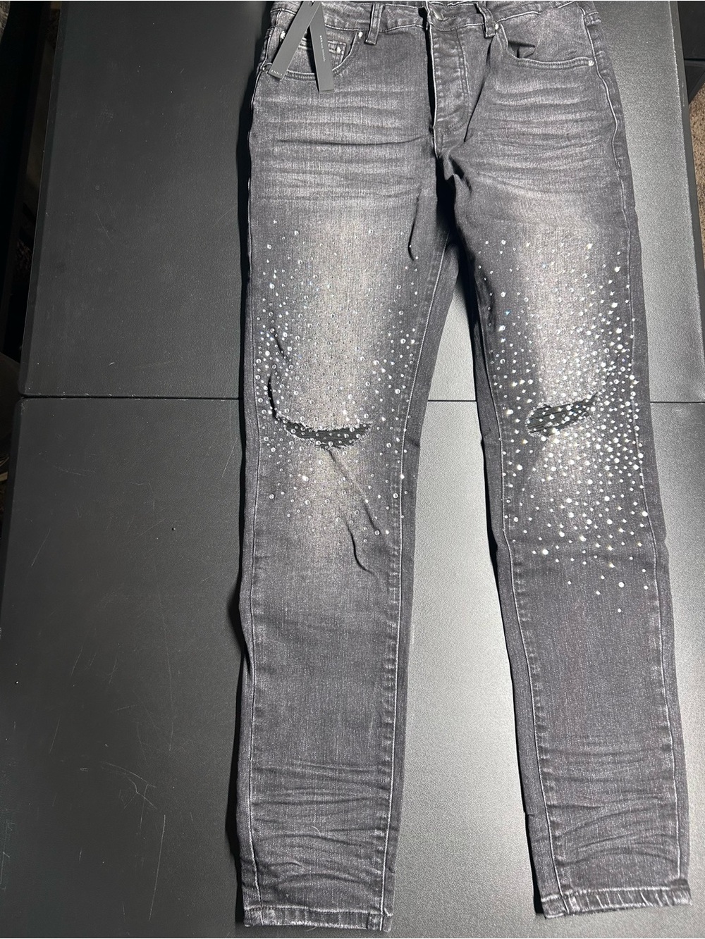 AMIRI Black Skinny Jeans size 32”